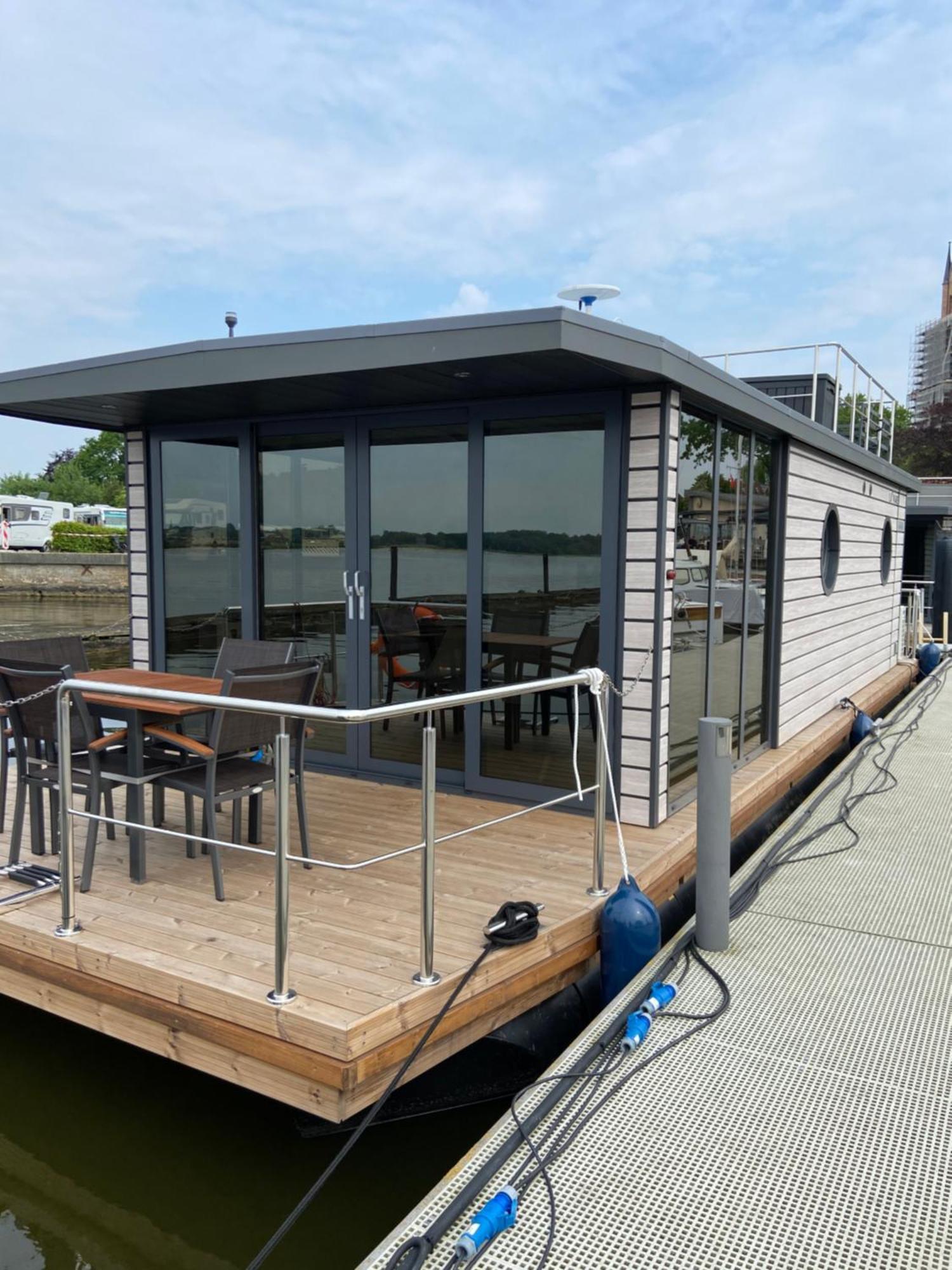 Ostsee Hausboot Schleswig Ostseeblick 2 Exterior foto